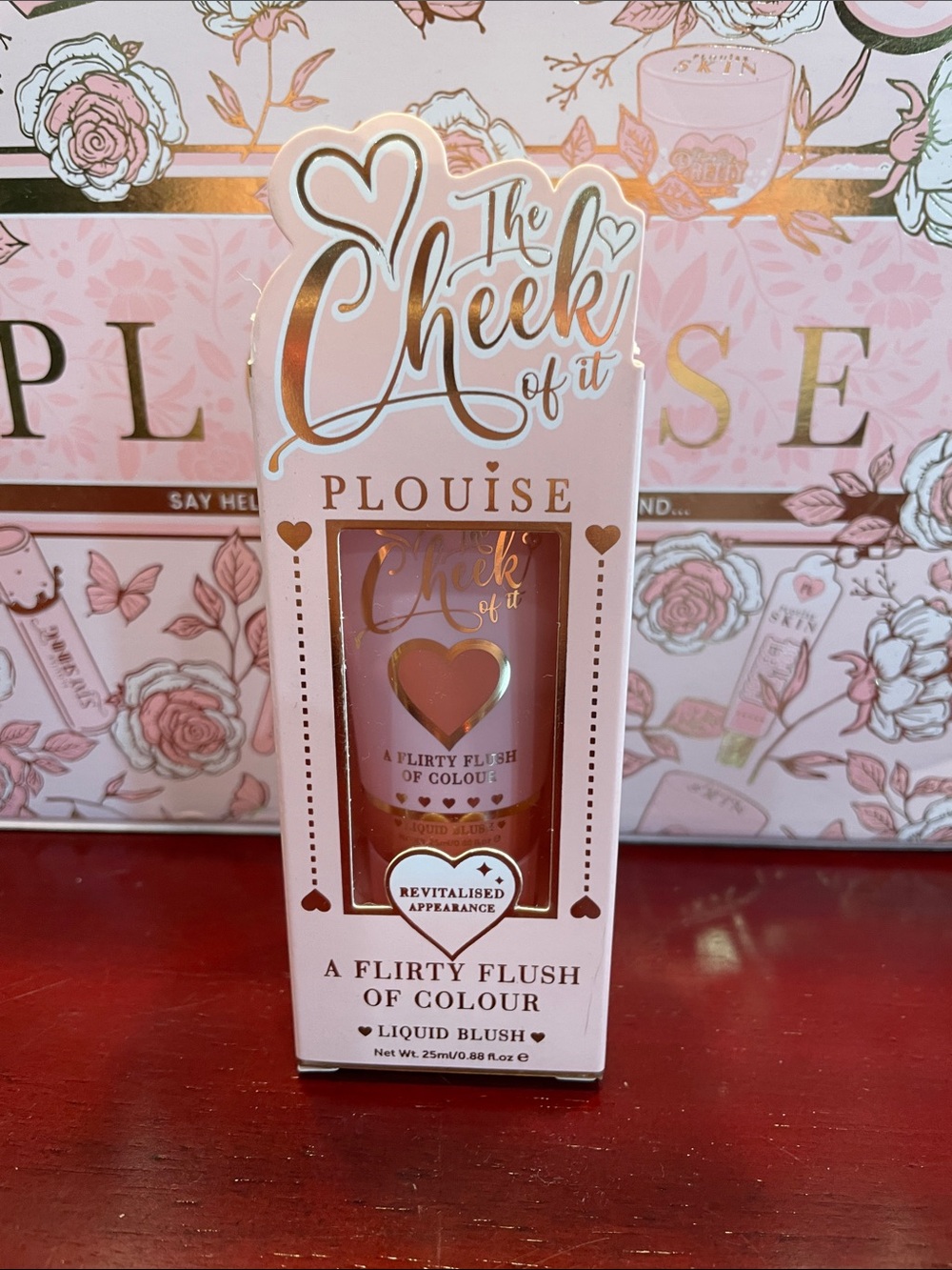 Plouise Liquid Cheek Blush in Soft Pink color- Pure Papaya